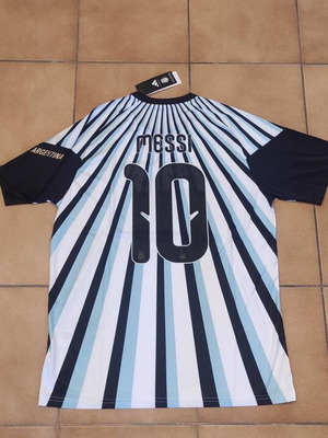 Argentina 26 Home Pre-Match Jersey with Messi 10, adidas