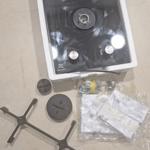 Domino Gas Hob Electrolux EGC 3322NVK Ceramic Black New
