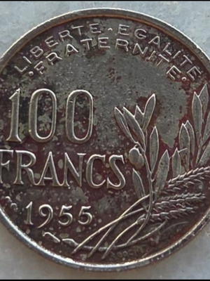 French Franc coins collection