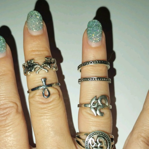 Rings new, sold all together