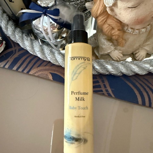 Tommy G Perfume Milk used, baby powder, missing 15ml