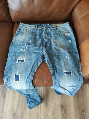 New Denim jeans used, size W34/34