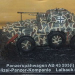 DeAgostini The Combat Tanks Collection Panzerspahwagen AB 43 203 (i) καινούργιο