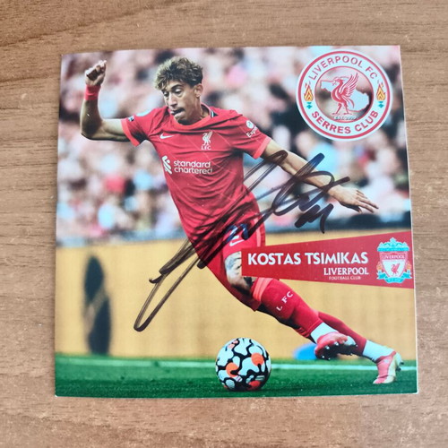 Kostas Tsimikas Autograph Collectible, new