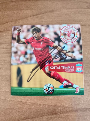 Kostas Tsimikas Autograph Collectible, new