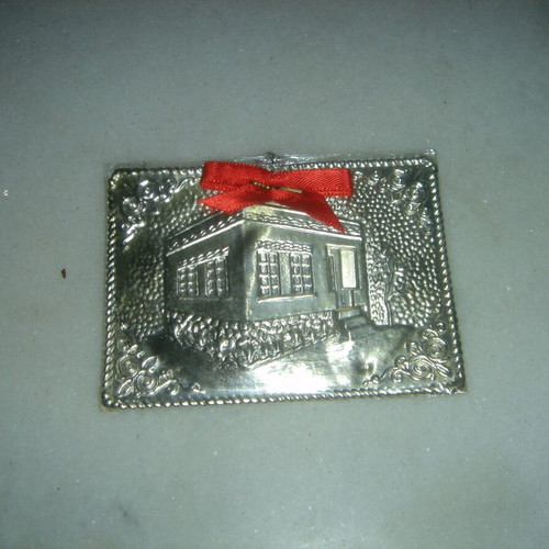 Metal votive house new