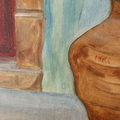 Oil painting like new