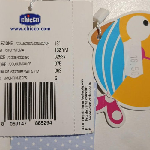 Chicco baby boxer swimwear new, colorful, age 6 months