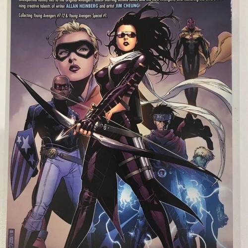 Young Avengers Vol.2 Family Matters Marvel comic book like new