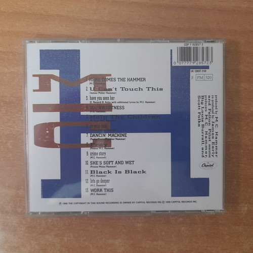 MC Hammer Please Hammer Don't Hurt 'Em CD, hip-hop