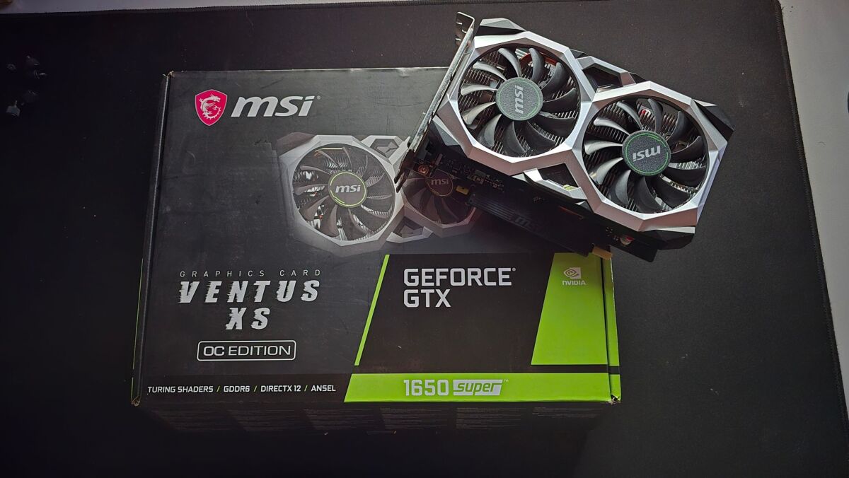 MSI Nvidia GTX 1650 Super Ventus XS OC… - € 110,00 - Vendora.cy