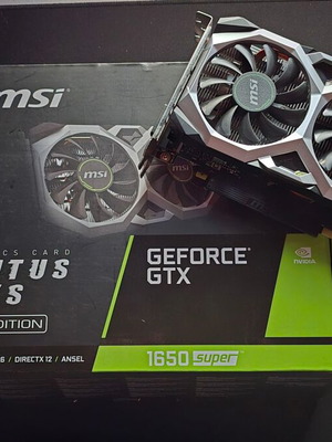 MSI Nvidia GTX 1650 Super Ventus XS OC edition 4GB GDDR6 like new
