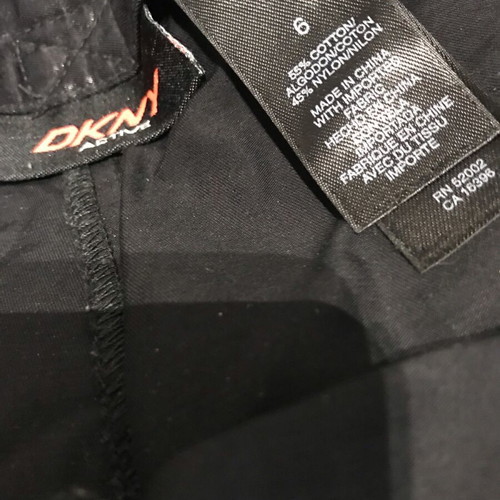 DKNY Active sport pants black like new, wide fit