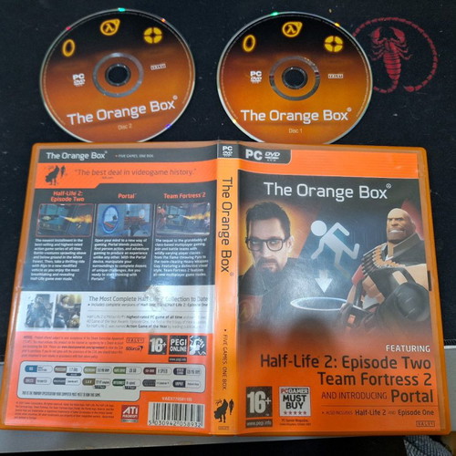 The Orange Box PC complete like new