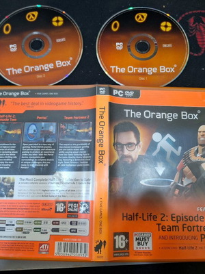 The Orange Box PC complete like new