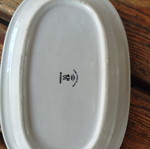Small serving platter used with Ouzo Plomari logo 1970-80