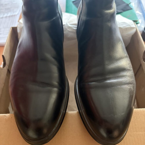 Prada black ankle boots size 7.5 (41.5)