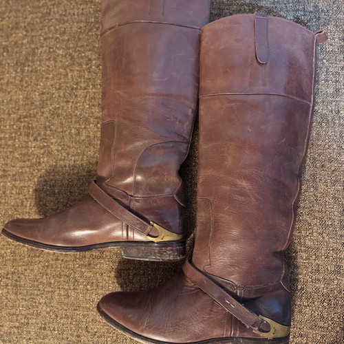 Golden Goose boots used, brown, size 38