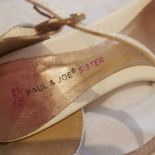 Women's sandals used, size 38, white