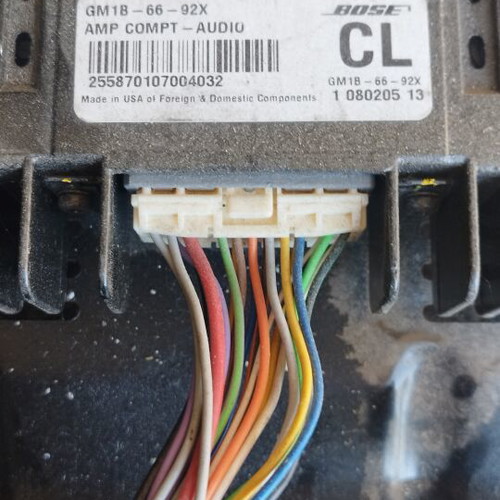 Mazda 6 amplifier used, removed from damaged car