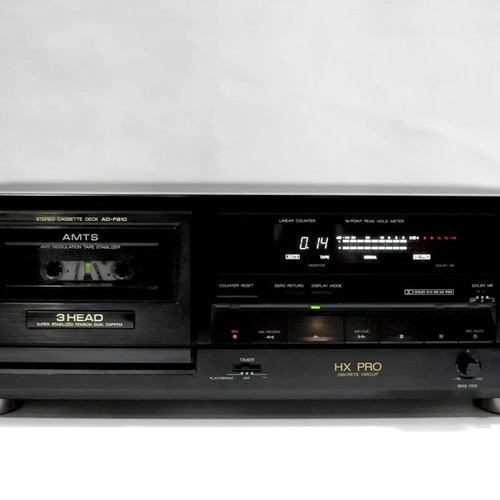 Aiwa AD-F810 3 Head Hi-Fi Cassette Deck, vintage