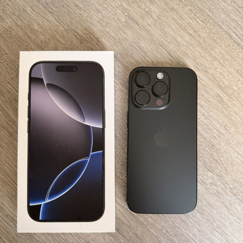 Apple iPhone 16 Pro 128GB, black