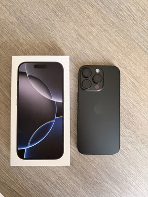 Apple iPhone 16 Pro 128GB, black