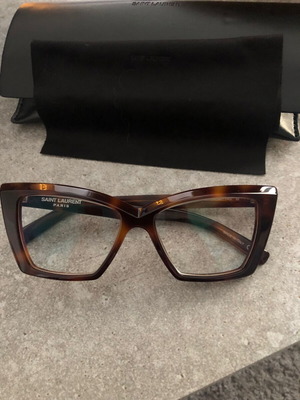 Saint Laurent glasses with presbyopia lenses like new, brown