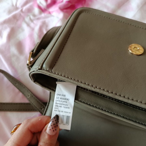 Crossbody bag new, olive green