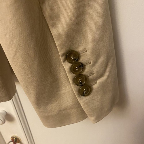 Women's cotton beige jacket, medium
