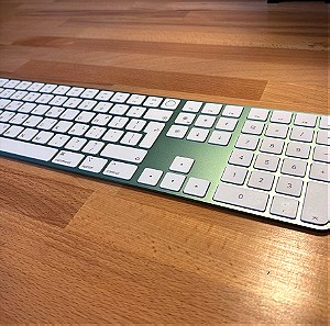 Apple Magic Keyboard with Touch ID & Numeric Keypad - Greek ( Green)