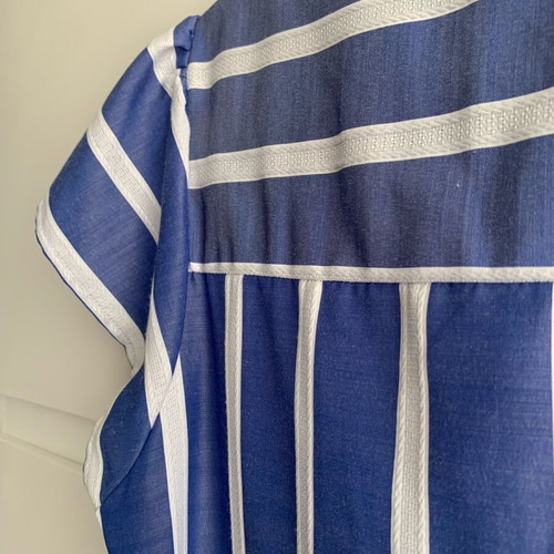 Angel Eye London embroidered striped shirt dress like new, size S