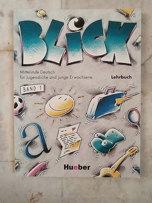 Blick Band 1 Lehrbuch, βιβλίο γερμανικών μέσου επιπέδου