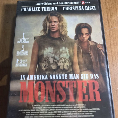 Monster DVD like new, Charlize Theron, Christina Ricci