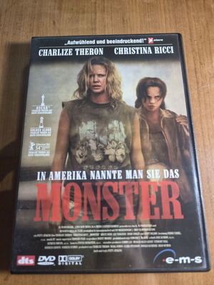Monster DVD like new, Charlize Theron, Christina Ricci