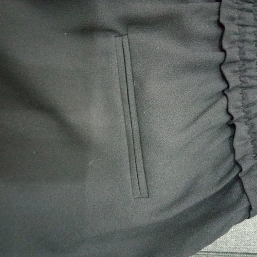 Zara summer black pants XS used, office style, ankle length