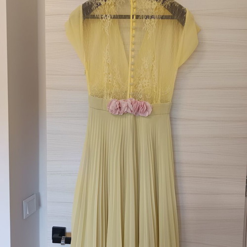 Madame Shoushou dress like new, yellow, size S