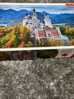 Trefl Premium Quality παζλ 1000 κομματιών με το κάστρο Neuschwanstein sealed