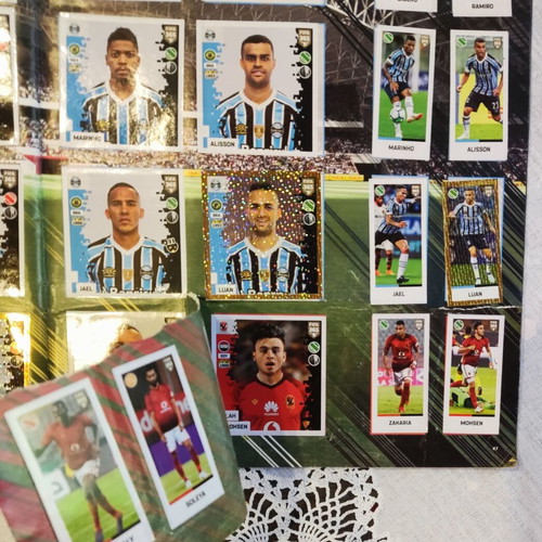 FIFA 365 2019 Panini sticker album used with missing stickers