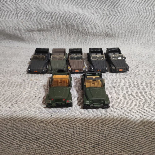 Matchbox toy cars used, set of 7