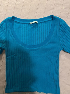 Zara top new turquoise, size S