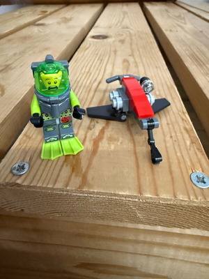 Lego Diver like new, changes expression