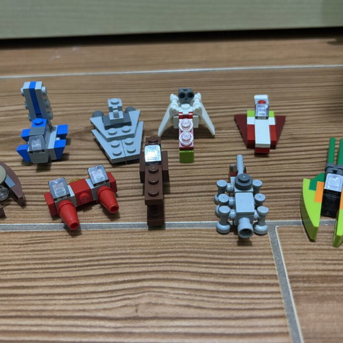 Lego Star Wars Advent Calendar 2013 9 Micro Builds like new