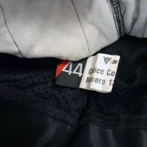 Dainese leather jacket No44 used, women's, with removable lining