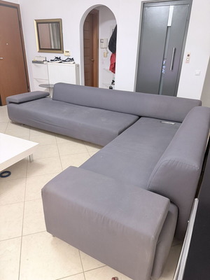 Moroso corner sofa used, Casa di Patsi 4+2 seats, 330x240 cm