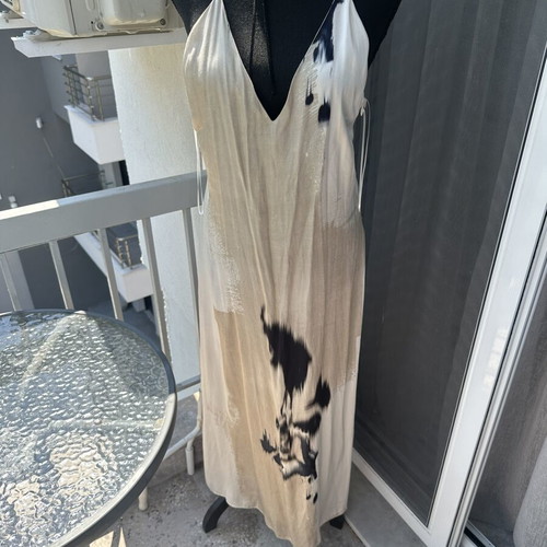 Zara dress new, size M, black and beige