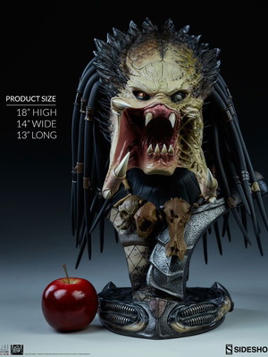 Sideshow Wolf Predator θρυλικός προτομή σε κλίμακα σαν καινούργιος