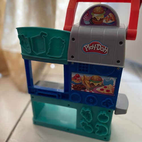 Creative play toys used with authentic Play Doh