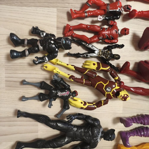 Hero action figure collection