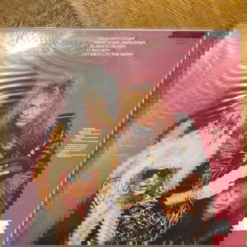 POISON look what the cat dragged VINYL LP